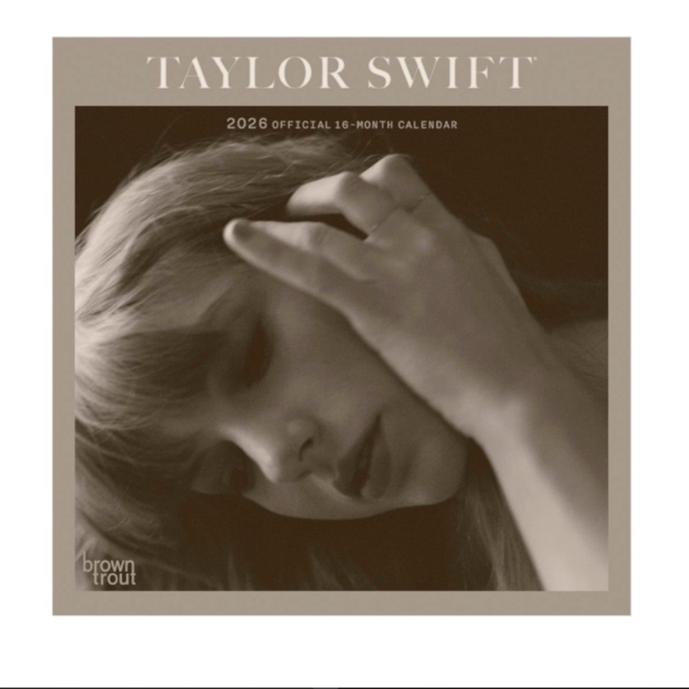 Taylor Swift OFFICIAL 2026 7 x 14 Inch Hanging Monthly Wall Calendar new sealed